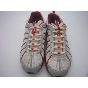 2006 Nike Air, Dual-D, Silver/Red Running sneaker,